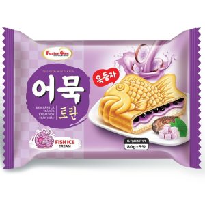 kem bánh cá trà sữa khoai môn trân châu