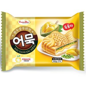 kem cá đậu xanh sầu riêng